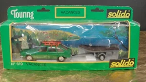 Solido 619 1:43 Vacances Renault & Dingy set.Boxed 177548 - Picture 1 of 5