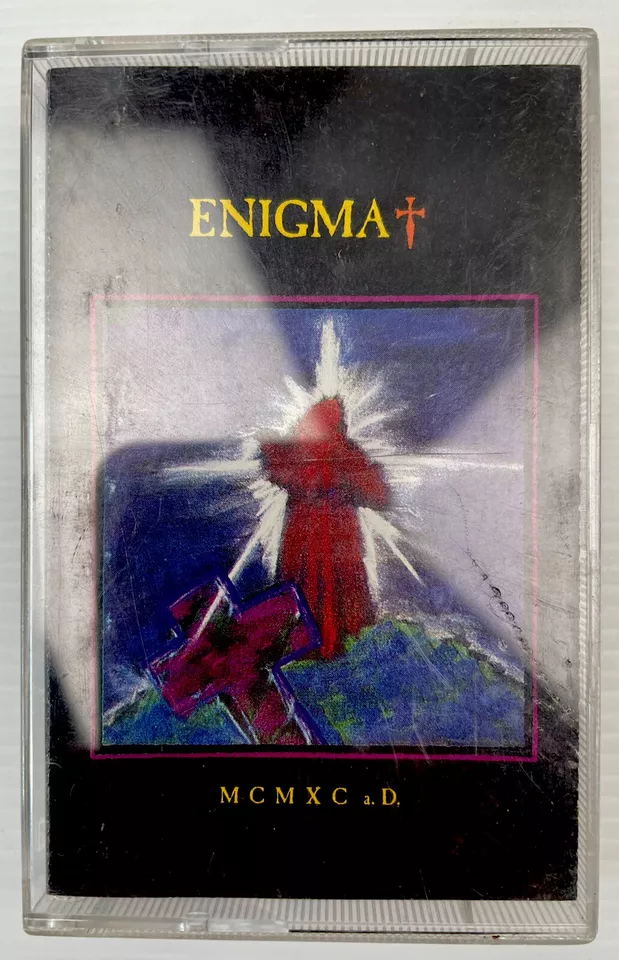Enigma MCMXC a.D Music Cassette Tape MCVIR I Virgin 1991 Original - Image 1 of 4