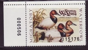 WA2 1987 Washington State Duck Stamp PNS DSS - Picture 1 of 1