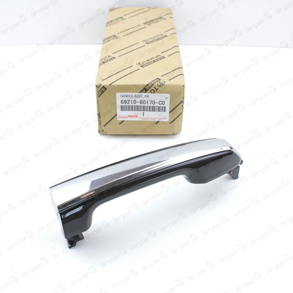 NEW GENUINE LEXUS 10-22 GX460 BLACK 202 OUTER REAR DOOR HANDLE RH / LH - Imagem 1 de 4