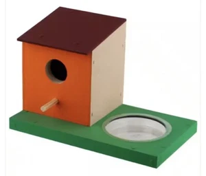 NEW Home Depot Poolside Birdhouse Kids Workshop Kit with Pin April 2023 - Picture 1 of 3