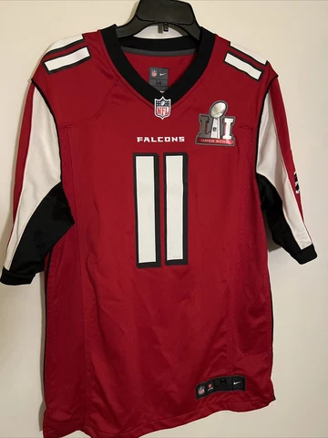 Nike On Field Super Bowl Julio Jones #11 Atlanta Falcons Jersey Med Cover