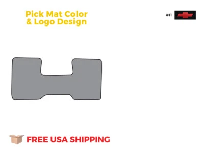 FITS 1973 Chevrolet K20 Pickup Low Tunnel Floor Mat Frt Row 1pc Loop - Изображение 1 из 4