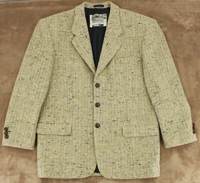 Blazer Paul Smith Sportwear Para Hombre Talla (2) 44S Largo Donegal Manchado Tostado De Colección Foto 1 de 4