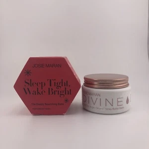 Josie Maran Divine Drip Argan Oil And Honey Butter Balm Peppermint Bark NIB - Picture 1 of 5