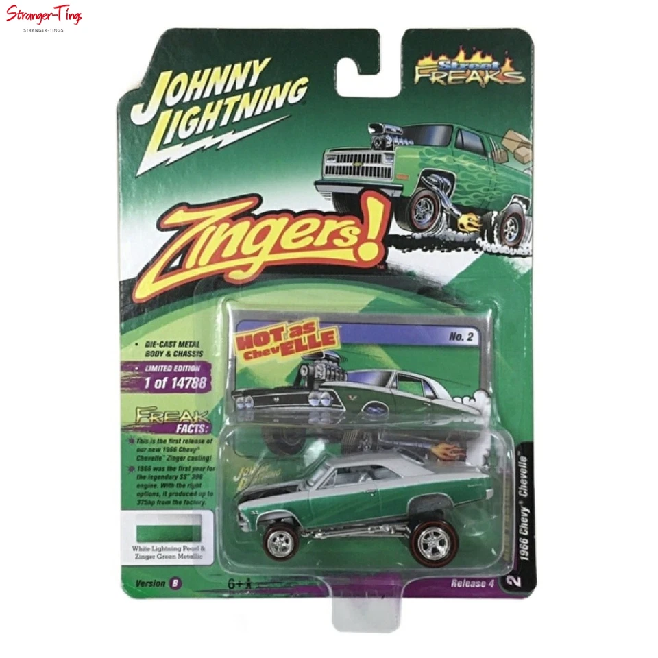 Chevrolet Chevelle 1966 Johnny Lightning Street Freaks (Zinger) 1/64 Foto 1 de 1