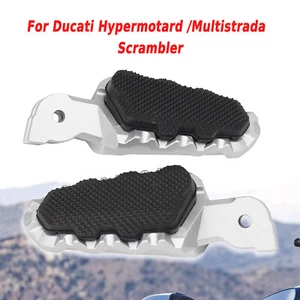 Reposapiés de moto para Ducati Hypermotard 939 Multistrada 1200/950 estriberas - Imagen 1 de 9