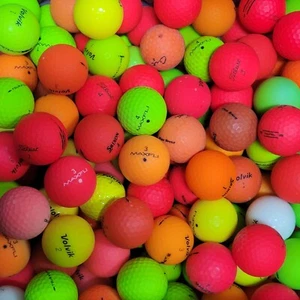 48 matte verschiedene gebrauchte Golfbälle - 2A/3A Klasse AA / AAA - Shag verschiedene Werte - Bild 1 von 6