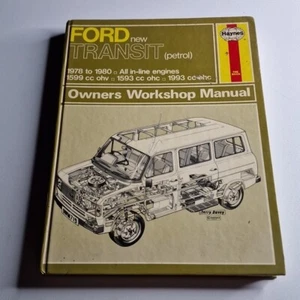 Ford Transit Mk2 (benzina) 1978-1980 Manuale officina Haynes - Usato - Foto 1 di 16