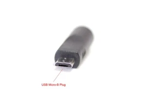1x Power Plug Charging Charger Connector DC 3.5 x 1.35 mm Female Micro-B USB - Picture 1 of 4