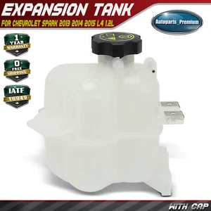 New Engine Coolant Reservoir with Cap for Chevrolet Spark 2013 2014 2015 L4 1.2L - Picture 1 of 10