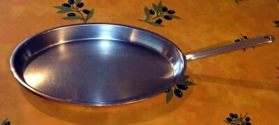 Pfanne SPRING CULINOX GL oval 30x17 cm Kupfer Gold-Griffe Edelstahl Bratpfanne - Bild 1 von 4