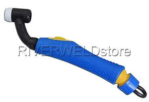 WP-17F SR-17F TIG Testa Torcia di Saldatura Corpo Flessibile 150Amp Raffreddato ad Aria - Foto 1 di 5