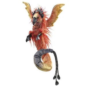 Folkmanis Handpuppe Feuervogel-Armband 51cm, Vogel 3198 - Bild 1 von 5