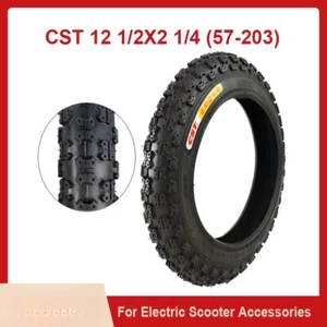 12 In Tire 12 1/2x2 1/4 57-203 for Gas Electric Scooters / E-Bike / Bicycle Tyre - Picture 1 of 11