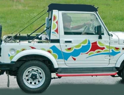 Top bikini nero capote top bikini Suzuki SJ410 SJ413 Samurai - Immagine 1 di 4