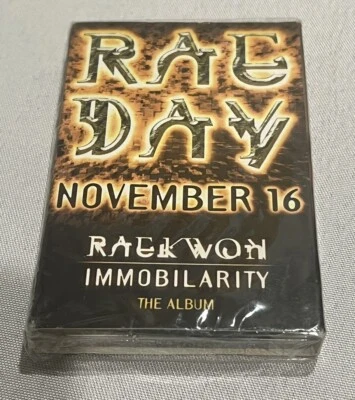 SEALED, Raekwon ‎– Immobilarity CT-4322, Sampler, Audio Cassette, US, 1999 - Image 1 of 2