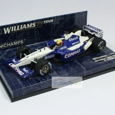 MINICHAMPS WILLIAMS F1 TEAM BMW FW24 RALF SCHUMACHER 400020005 - Immagine 1 di 4
