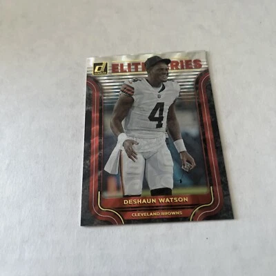 2022 Donruss Deshaun Watson Cleveland Browns Elite Series Free Shipping  - Image 1 of 2