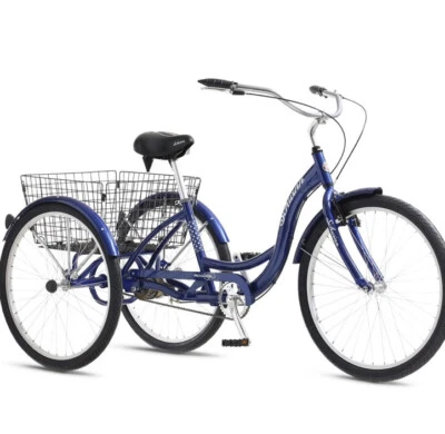 "Triciclo Schwinn Meridian 26"" azul para adultos - nuevo en caja - solo recogida local" Foto 1 de 4