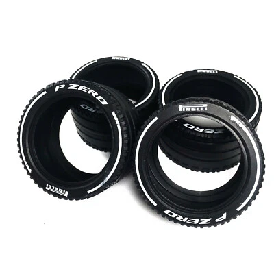 Neumáticos de impresión MOC personalizados 4 piezas 23799 para Lego 42056 42083 42115 coches 1:8, V3-W Foto 1 de 4