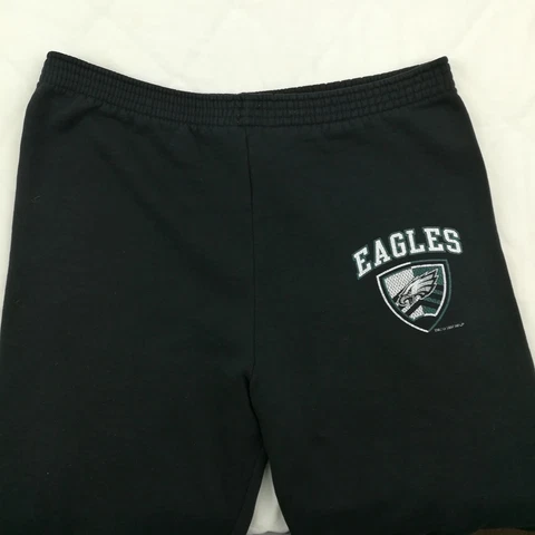 Vintage Philadelphia Eagles Pants 1997 Pro Player Mens XL Black Sweatpants Cover