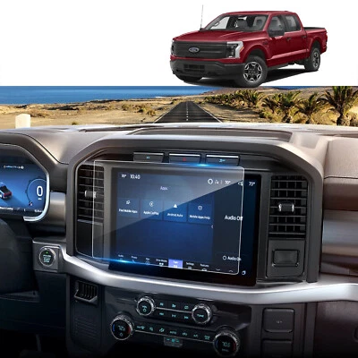 Протектор центрального сенсорного экрана 12 дюймов для 2021-2023 Ford F-150 закаленное стекло N9 - Изображение 1 из 4