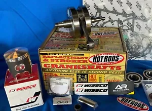 Hot Rods Wiseco Top + Bottom End Rebuild Kit 97-01 Honda CR250 Piston Crankshaft - Picture 1 of 6