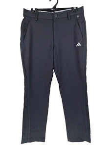 Adidas Golf Pants Trousers Black Size Men's W-28 x L-28 BNWT - Picture 1 of 10