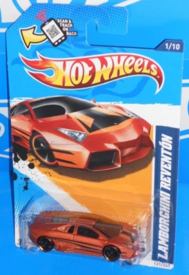 Hot Wheels 2012 All Stars Series #121 Lamborghini Reventon cobre satinado con PR5s Foto 1 de 2
