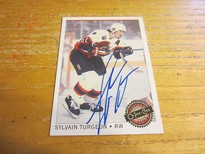 Sylvain Turgeon Autographed Signed 1992-93 OPC Premier #116 Card NHL Senators - Bild 1 von 3