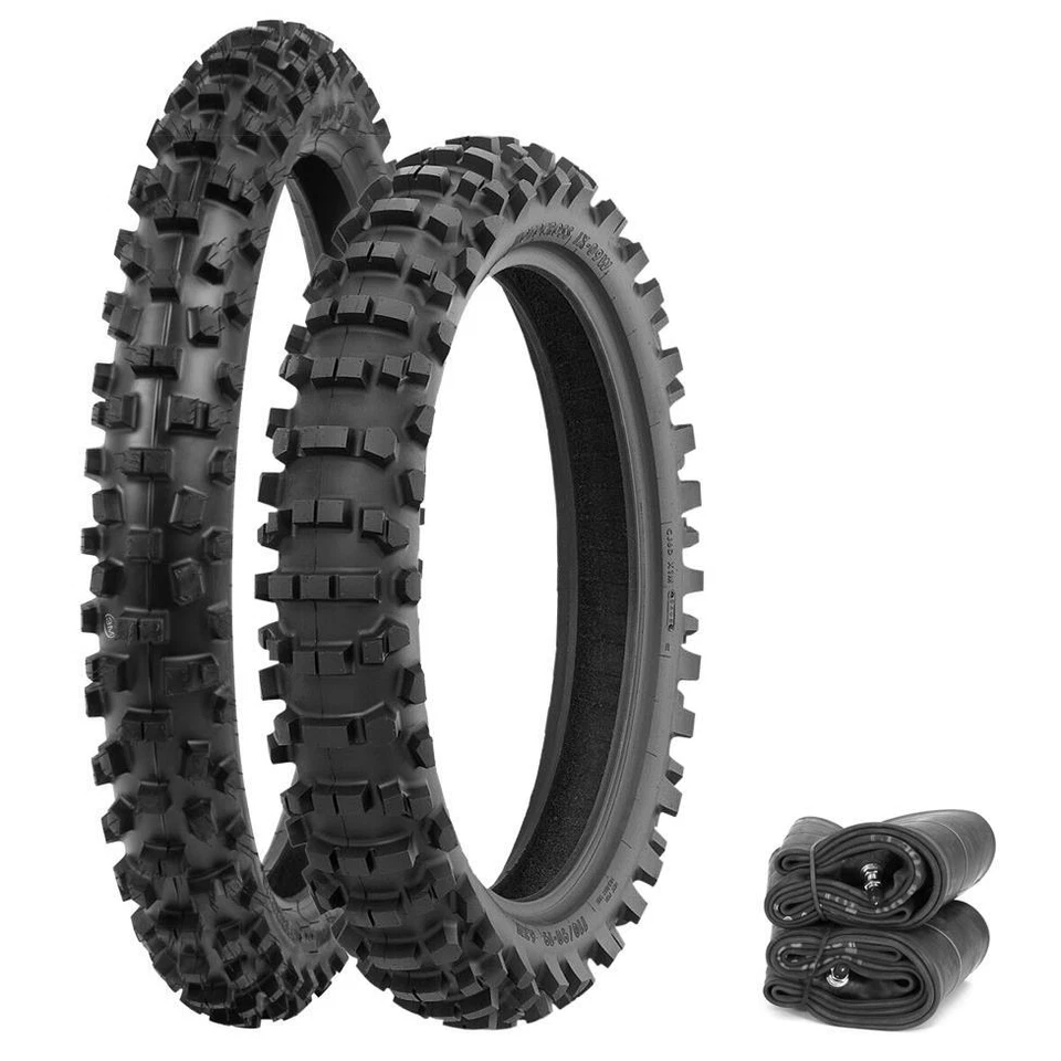 IRC iX-09 GEKKOTA Tires & Tubes Set Moto Motocross Honda CR125R - 1995-2007 - Image 1 of 1