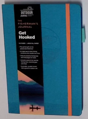 Fishing Log Book Record Journal NEW with 184 Pages Angling Gift Diary - Image 1 of 4