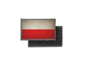 Flagge Patch bedruckt Abzeichen Land Vintage Polen Polska - Bild 1 von 1