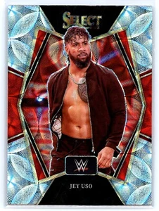 2022 SELECT WWE SCOPE PRIZM PREMIER PARALLEL #105 JEY USO SMACKDOWN - Picture 1 of 2