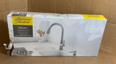 Grifo de cocina extraíble de acero inoxidable American Standard Maven de una manija ** Foto 1 de 4