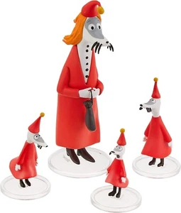 Figura Medicom UDF413 Moomin Serie 4 Fillyjonk y 3 Niños Set - Imagen 1 de 4