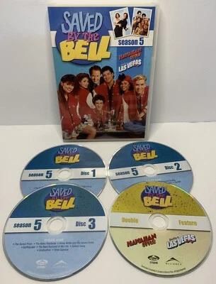 Saved By The Bell Season 5 / Hawaiian Style / Wedding (Dvd, 2003  TV Series) Cad - Image 1 of 4