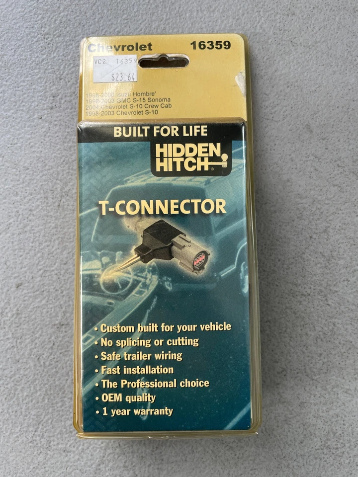 Conector en T de enganche oculto Chevrolet S-10 16359 Foto 1 de 2
