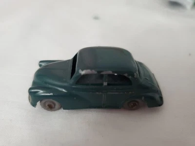 Vintage Matchbox Lesney Morris Minor No. 46 Made In England Dark Green Diecast - Image 1 of 4