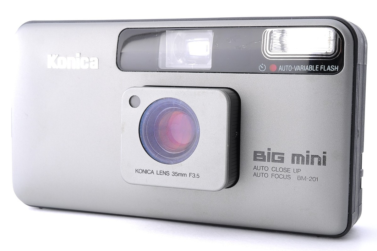 【動作OK】Konica big mini bm-201 コニカ ※K066 Konica Big Mini BM-201 Film Cameras for sale | eBay