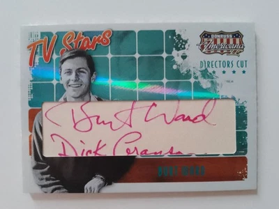 Burt Ward 2008 Donruss Americana II Autograph Directors Cut Dick Grayson TV Star - Image 1 of 4