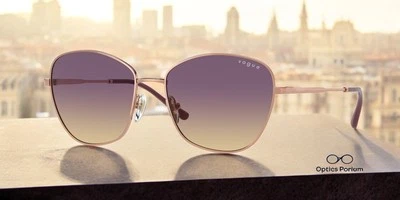 Gafas de sol para mujer VOGUE VO4232S 515270 oro rosa amarillo degradado violeta 53 mm Foto 1 de 2