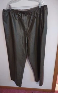 Hip Fishing Hunting Men Elastic Waistband Wading Green Pants Trouser XXL - Picture 1 of 5
