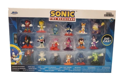 Jada Nano Metalfigs Sonic The Hedgehog 18-Pack Diecast Figures Series - Image 1 of 4