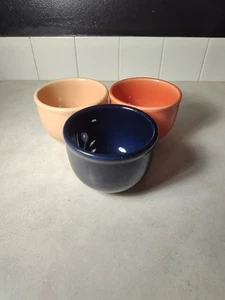 Fiestaware Jumbo Chili Soup Bowl 4.75 x 3.5" Set of 3 USA EUC - Picture 1 of 5