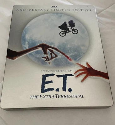 E.T. Anniversary Limited Edition Steelbook Blu-Ray DVD  - Image 1 of 3