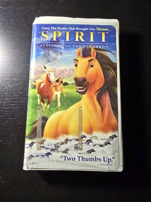 Spirit: Stallion of the Cimarron (VHS, 2002, Clamshell) - Image 1 of 4