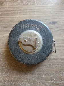 Vintage Universal Steel Tape Measure, Lufkin, 50 Feet, Tested & Works Great - Picture 1 of 6