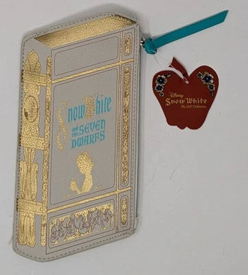 Besame Cosmetics Disney Белоснежка 1937 коллекции книга сумка на молнии мешок с Ярлыками - Изображение 1 из 4